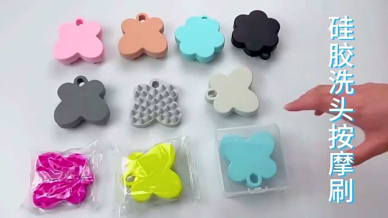 Bulk Custom Silicone Body Scrubber for shower