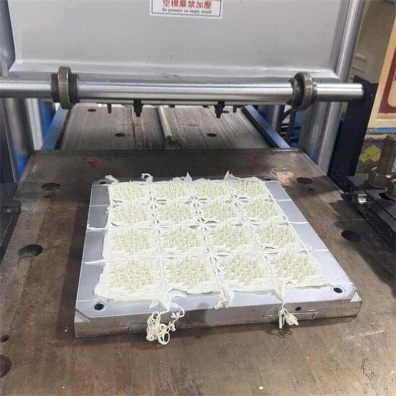 Demolding and Trimming - Silicone Compression Molding Process