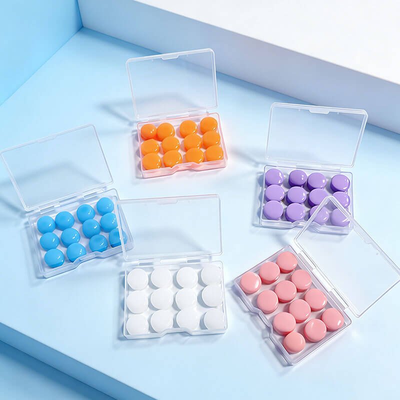 Custom silicone ear plugs