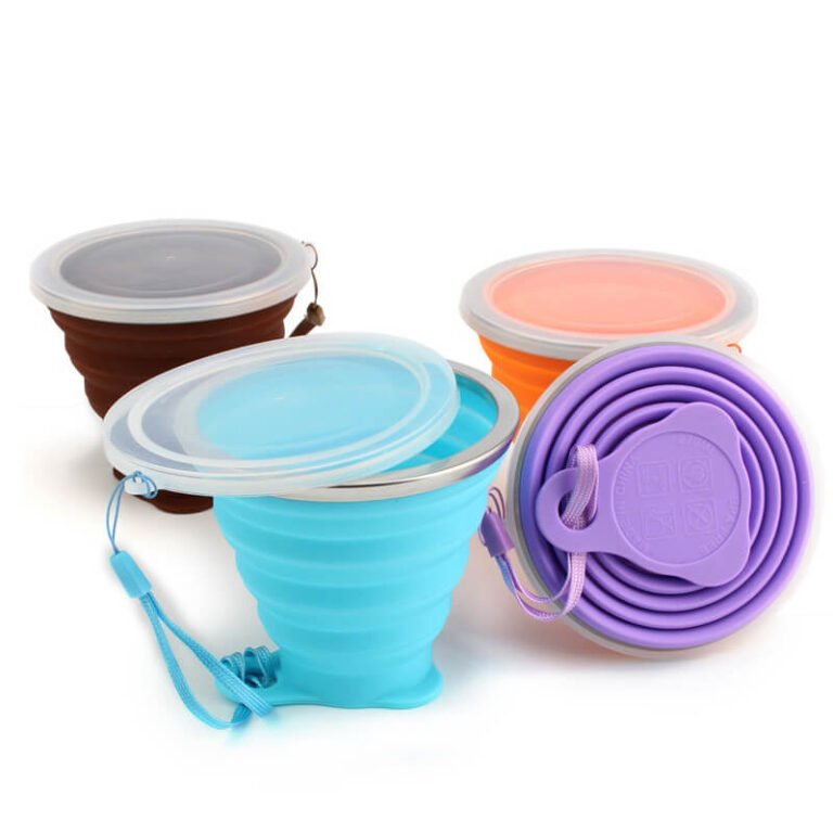 Silicone Collapsible Water Cups