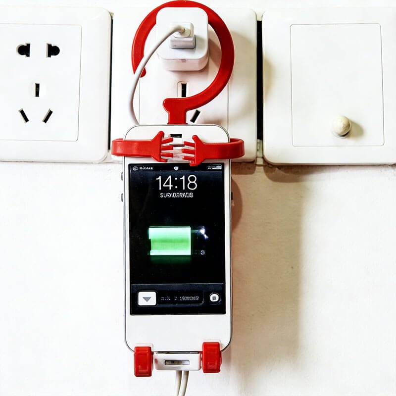 Silicone Phone Stand Usage 2