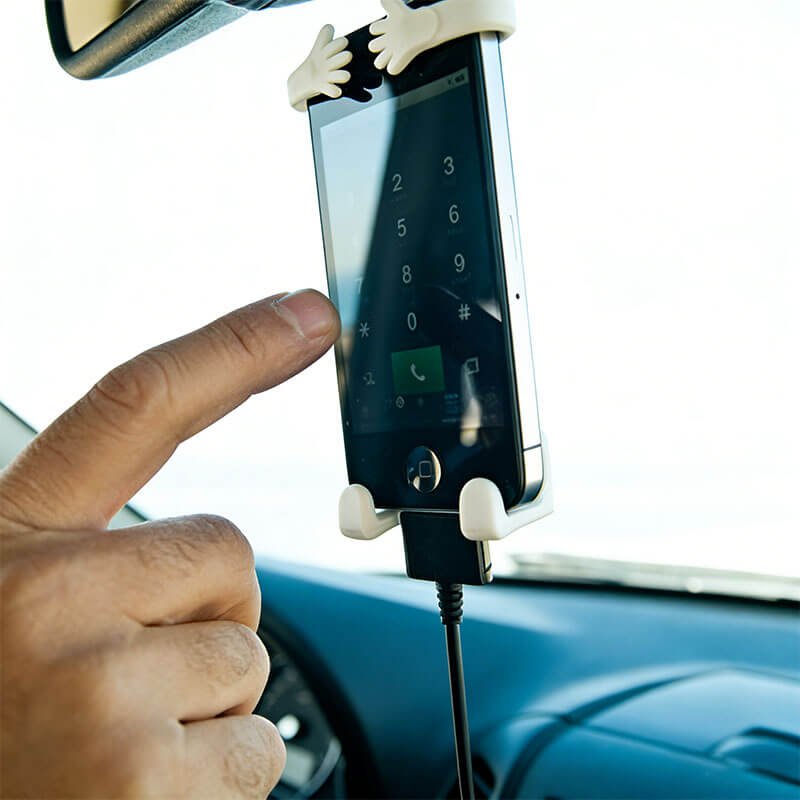 Silicone Phone Stand Usage 3