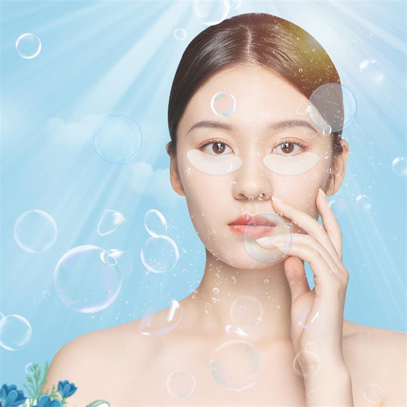 clear silicone eye patches