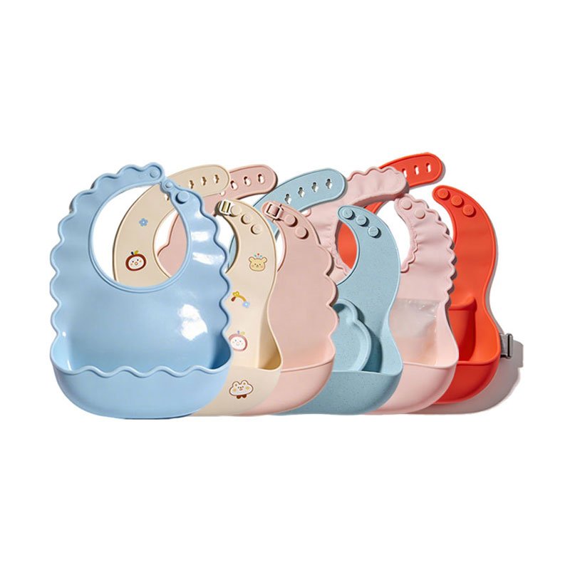 Custom Silicone Baby Bibs