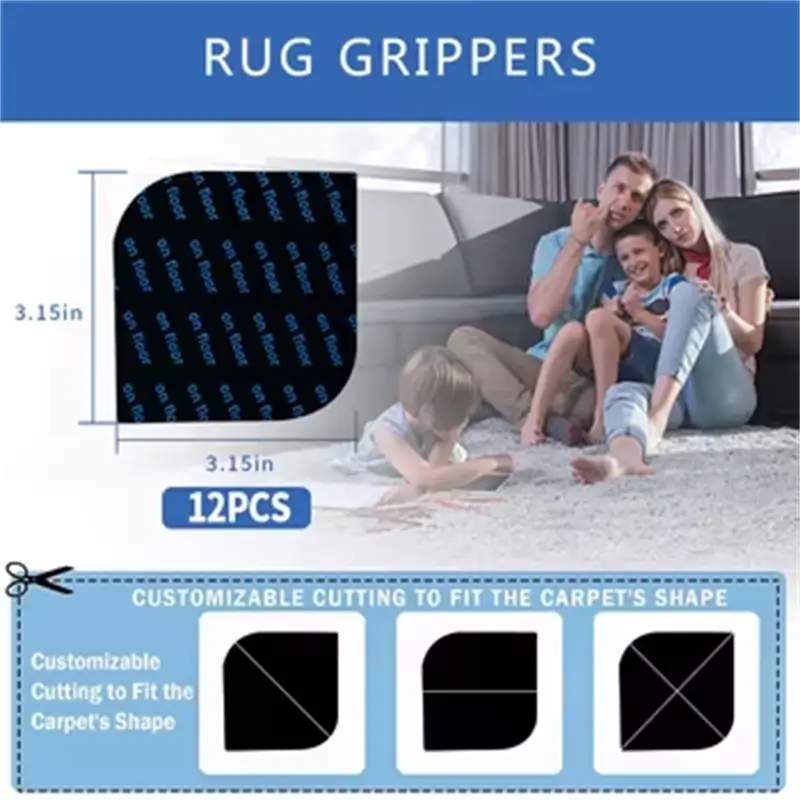 Custom Non Slip Rug Pads Grippers