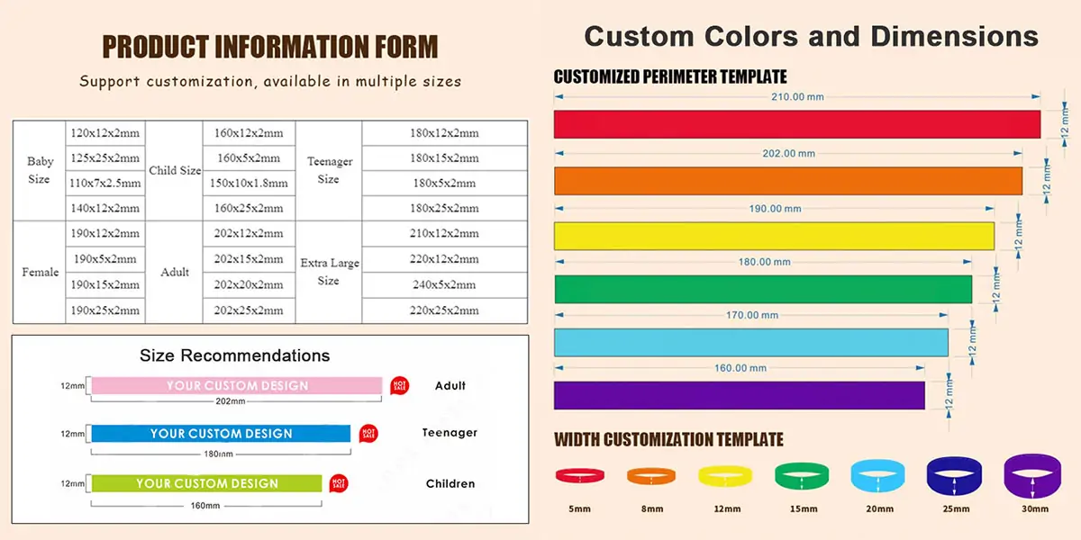 Custom Silicone Wristbands