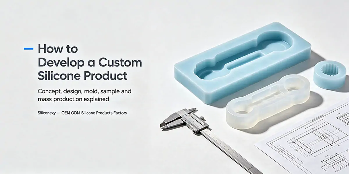 How to Develop a Custom Silicone Product From Idea to Mass Production