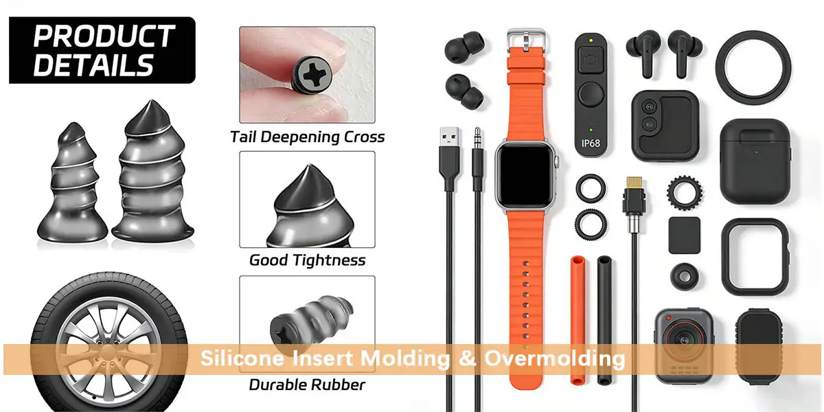 Silicone Insert Molding & Overmolding Products