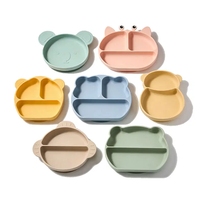 baby silicone plates