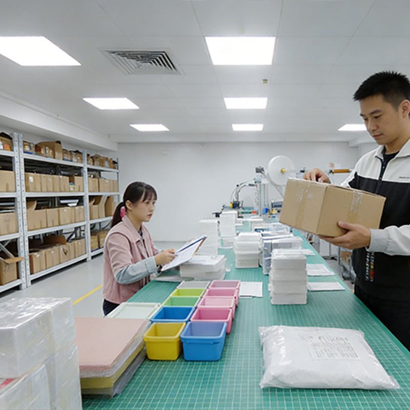 Quality inspection and packaging