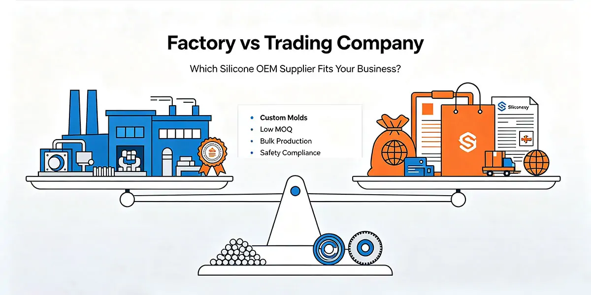 Silicone Product Factory vs Trading Company Which Is Better for OEM Buyers