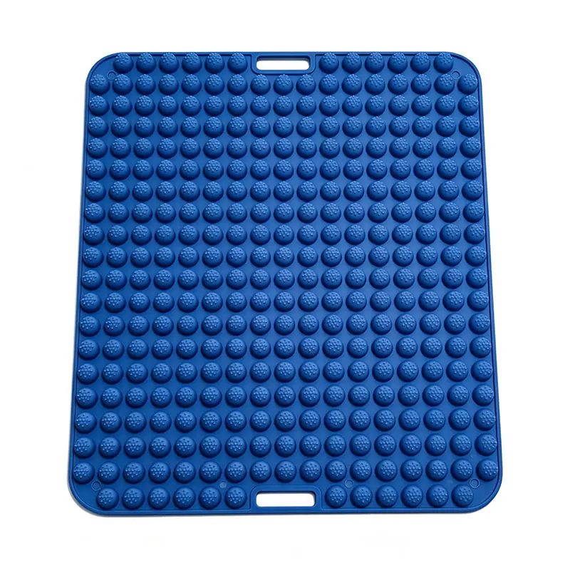 Blue Silicone Foot Massage Mat