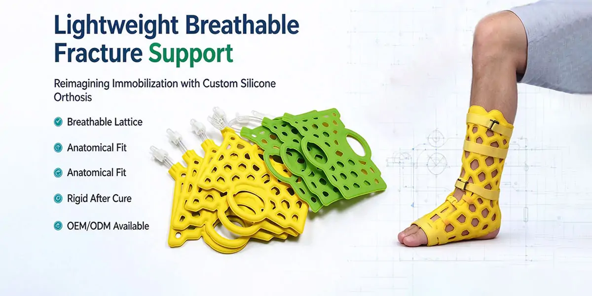 Custom Silicone Orthopedic Cast