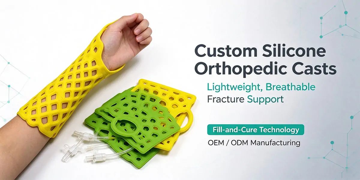 Custom Silicone Orthopedic Casts