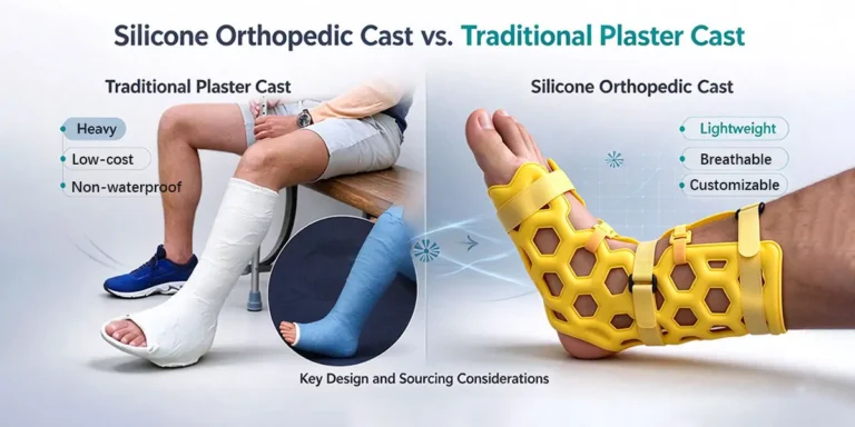 Silicone Orthopedic Cast vs. Traditional Plaster Cast