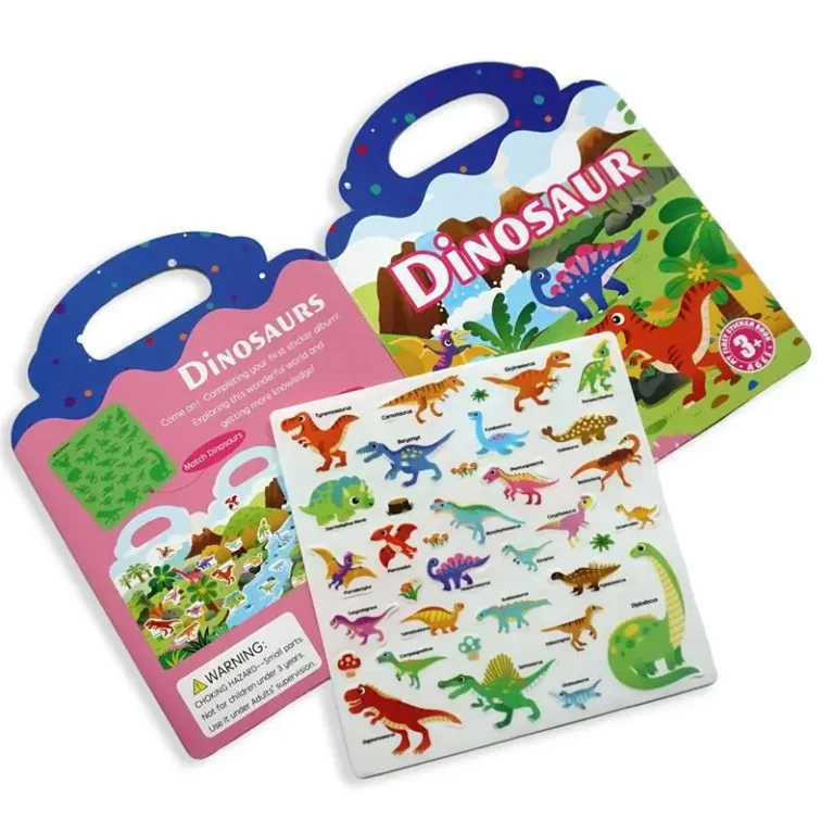 Dinosaur Jelly Sticker Book Main Image(5)