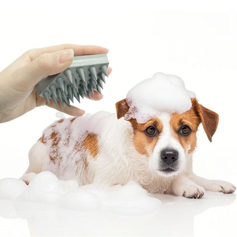 Pet Bathing and Hair Removal Brush