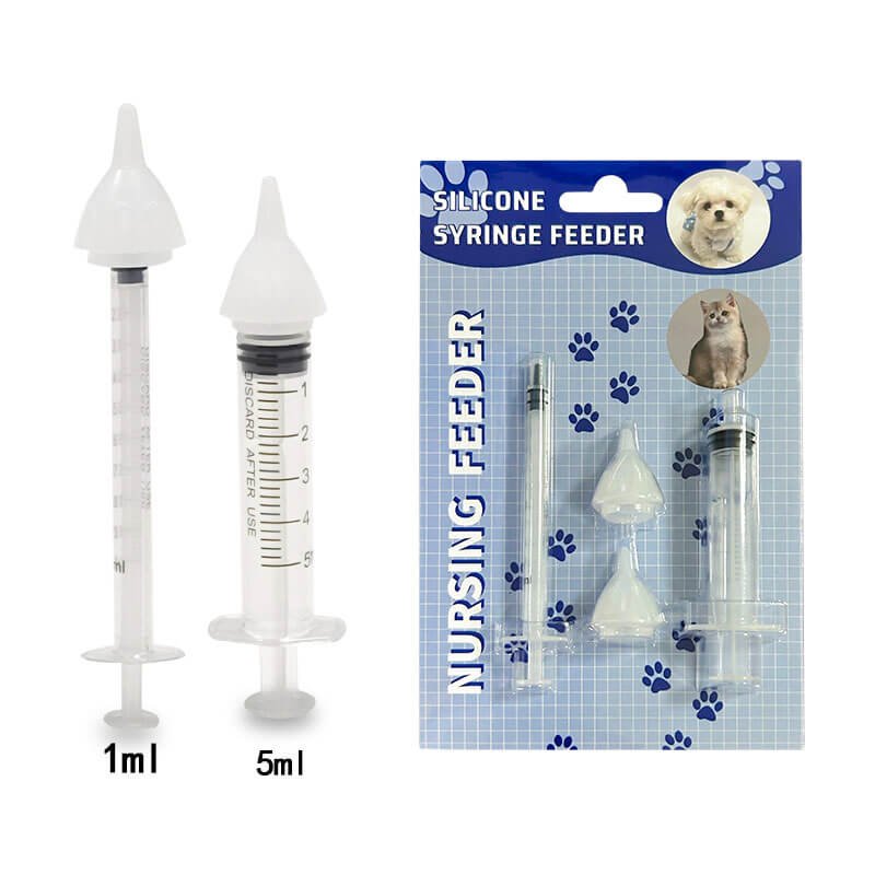 Silicone Feeding Nipple and Syringes Kits
