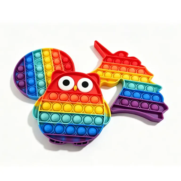silicone fidget sensory toy